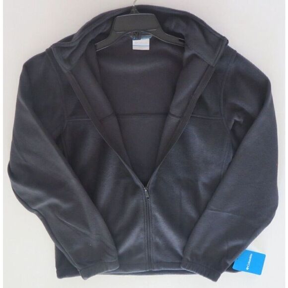 Columbia XM1247 010 Men Sz M Collegiate Navy Mt Grant Fleece Full Zip Jacket - Picture 5 of 7